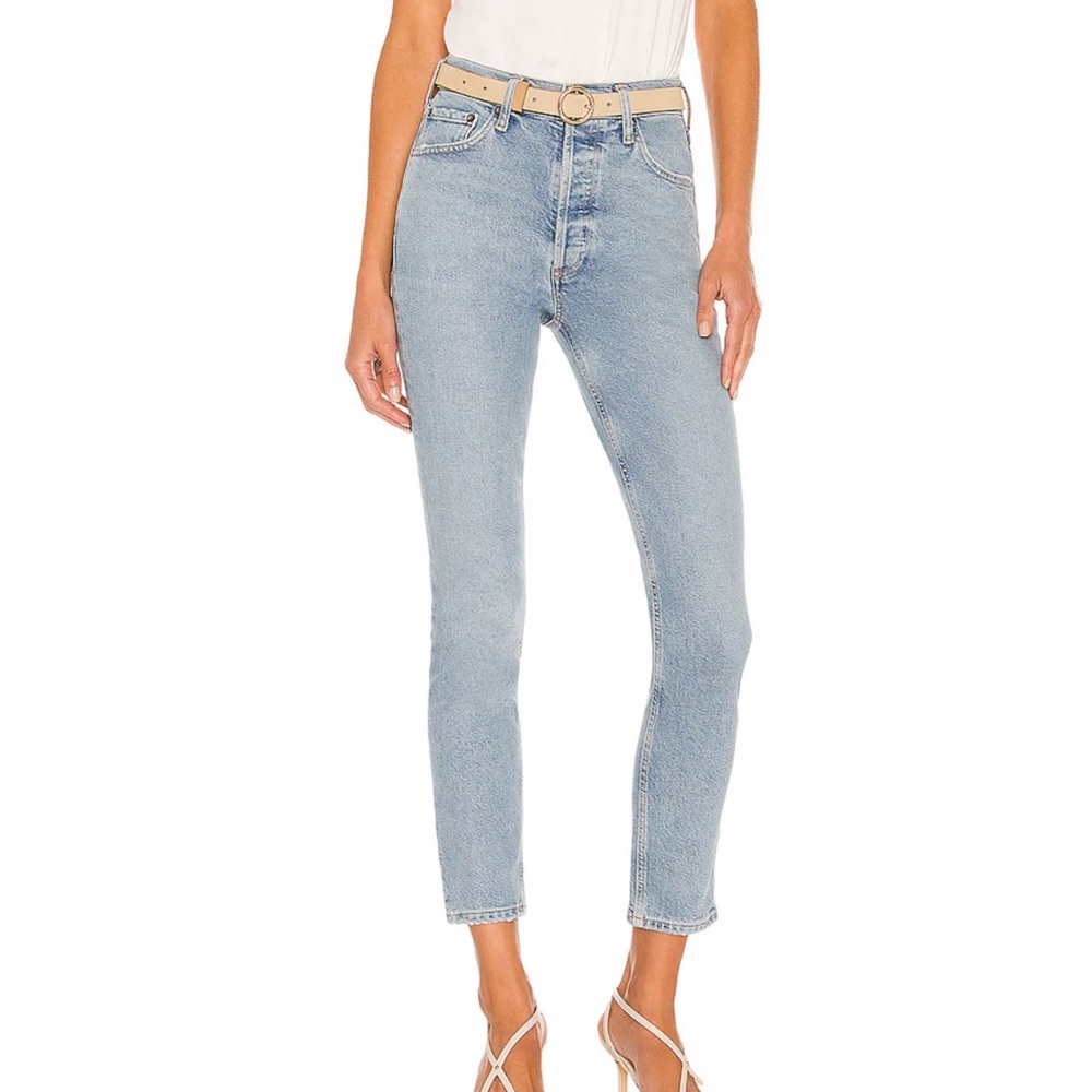 agolde Nico High Rise Slim Jean